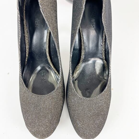Nine West Micha Sparkly Textured Heels Size 8.5 - Picture 4 of 9